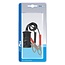 ProPlus Sigarettenaanstekerdoos - Accuklemmen - 12V/24V - 16A - Zwart - 30 cm Kabel