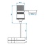 ProPlus Sigarettenaanstekerdoos - Accuklemmen - 12V/24V - 16A - Zwart - 30 cm Kabel