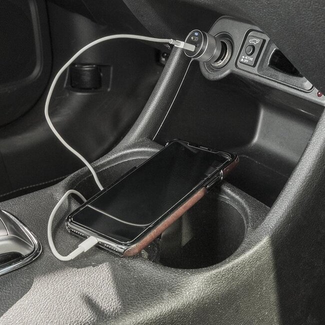 ProPlus Autolader - 2-weg USB A en C - 12/24 Volt - 3100mA