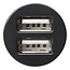 Pro Plus Mini Autolader - USB Lader - 2 Weg - 12 Volt en 24 Volt - 2100mA - blister