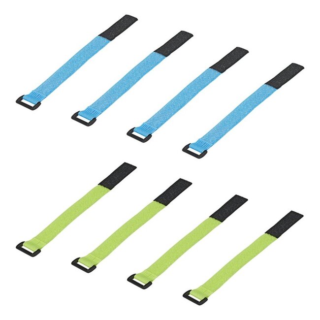 Pro Plus Tie Wraps - Kabelbinders - Klittenband - 190 x 20 mm - 8 stuks