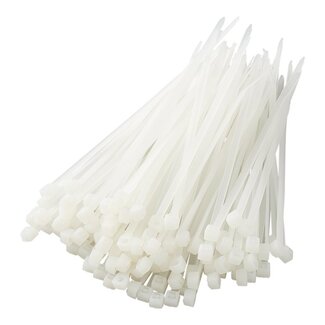 ProPlus Kabelbinders - 100 x 2.5 mm - 100 stuks - Wit - Sterk en Duurzaam