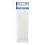 ProPlus Kabelbinders - 200 x 2,5 mm - Wit - 100 stuks - Hoge treksterkte - Breed temperatuurbereik
