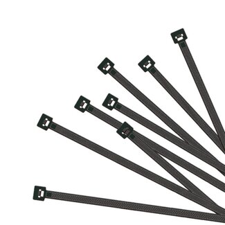 ProPlus Tie Wraps - Kabelbinders - 200 x 2.5 mm - 100 stuks - Zwart