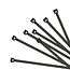 ProPlus Tie Wraps - Kabelbinders - 200 x 2.5 mm - 100 stuks - Zwart