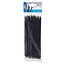 ProPlus Kabelbinders - 200 x 2,5 mm - Zwart - 100 stuks - Hoge treksterkte en temperatuurbestendig