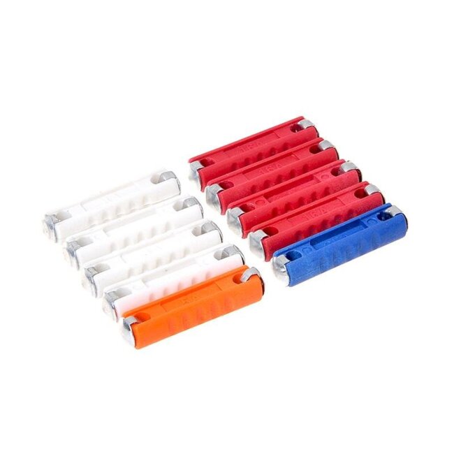 Pro Plus Zekeringen Torpedo Assortiment - 1x 5.0A / 4x 8A / 4x 16A / 1x 25A - 10 delig