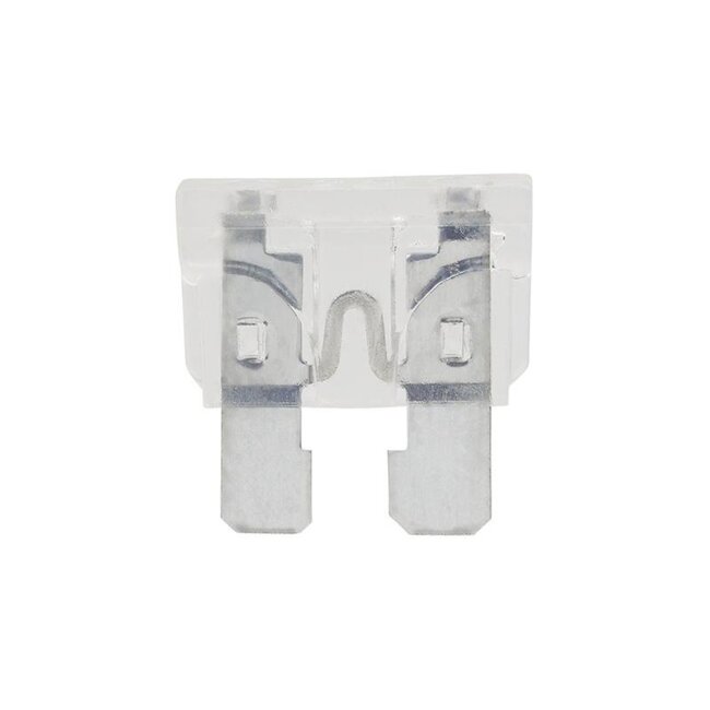 ProPlus Steekzekeringen - 25 Ampère - Transparant - 6 stuks