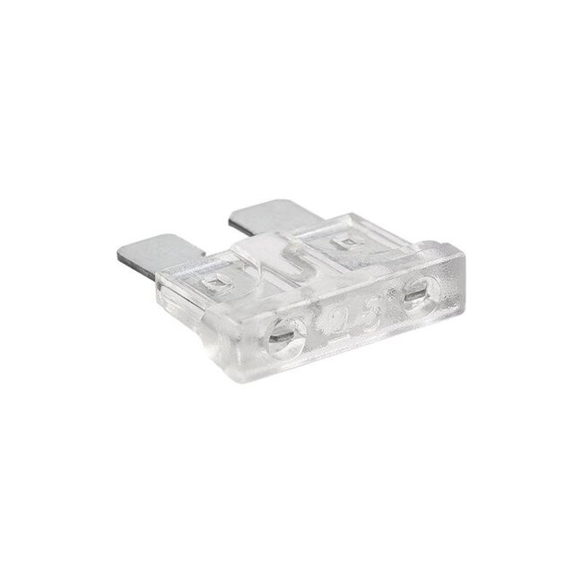 ProPlus Steekzekeringen - 25 Ampère - Transparant - 6 stuks