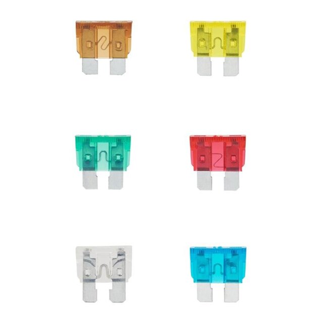 ProPlus Steekzekeringen - Standaard - Assorti - 6 stuks - Kleuraanduiding