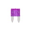 ProPlus Mini steekzekeringen - 3A - Paars - 6 stuks