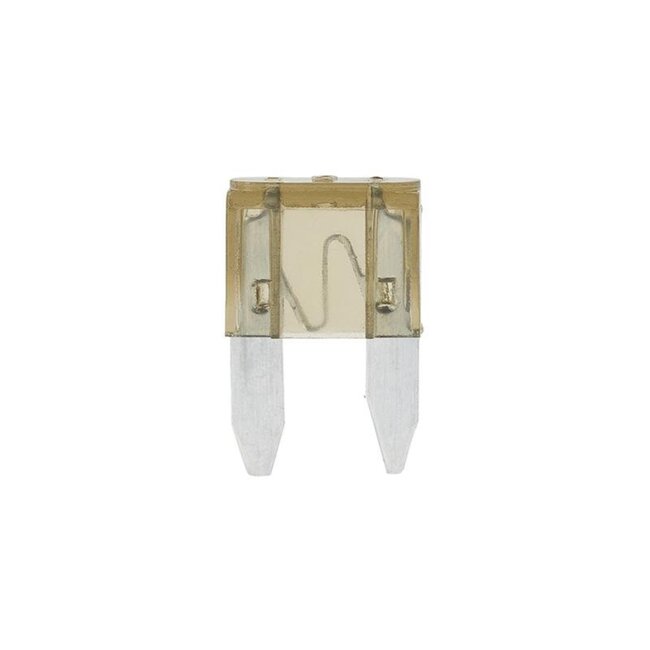 ProPlus Mini steekzekeringen - 5 Ampère - bruin - set van 6 stuks