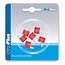 ProPlus Mini autozekeringen - 10 ampère - rood - 6 stuks