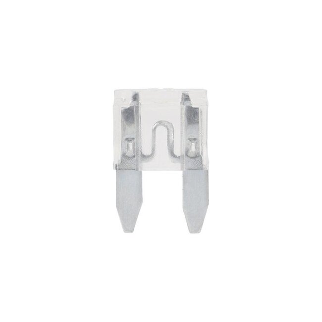 ProPlus Mini-steekzekeringen - 25 ampère - transparant - 6 stuks