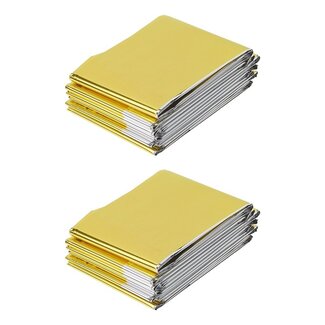 ProPlus Nooddeken - Isolerend - Wind- en waterafstotend - 160 x 210 cm - 2 stuks