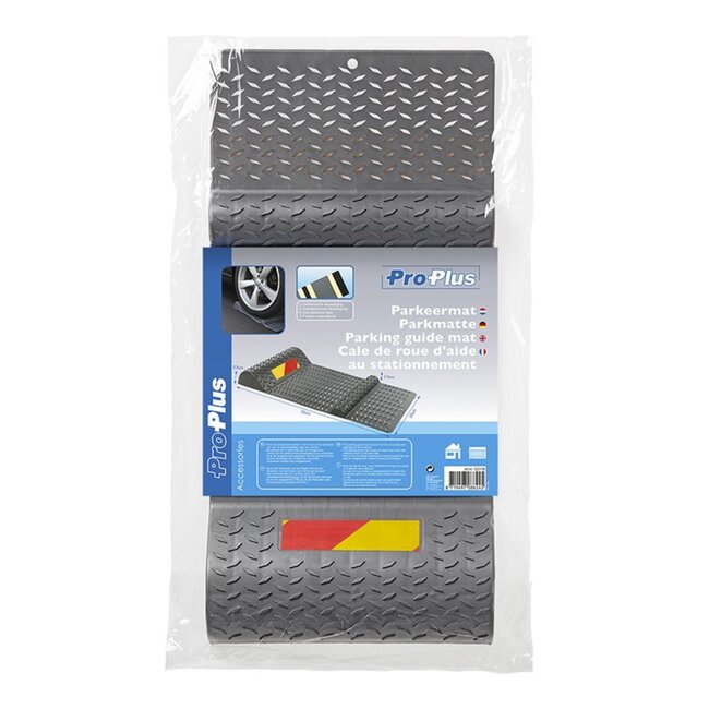 ProPlus Parkeermat - Zelfklevend en Voorgeboord - 52 x 25 x 5,5 cm - Grijs