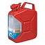 ProPlus Stalen jerrycan - 5 liter - UN en TÜV/GS gekeurd - rood - met handvatten