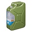 Pro Plus Jerrycan 20 liter - Metaal - Groen - met Magnetische Schroefdop - UN- en TÜV/GS Gekeurd