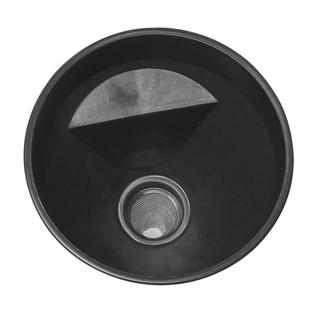 ProPlus Flexibele trechter - Kunststof - 38 cm - Zwart