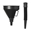 ProPlus Flexibele trechter - Kunststof - 38 cm - Zwart