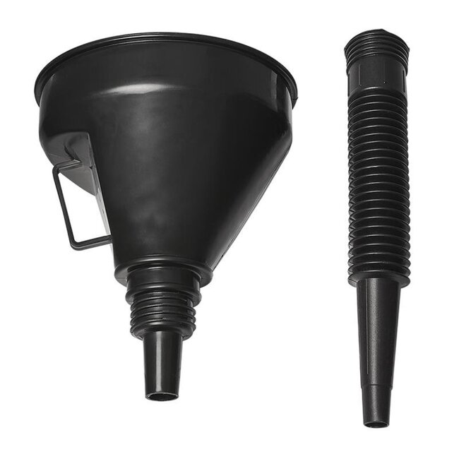 ProPlus Flexibele trechter - Kunststof - 38 cm - Zwart