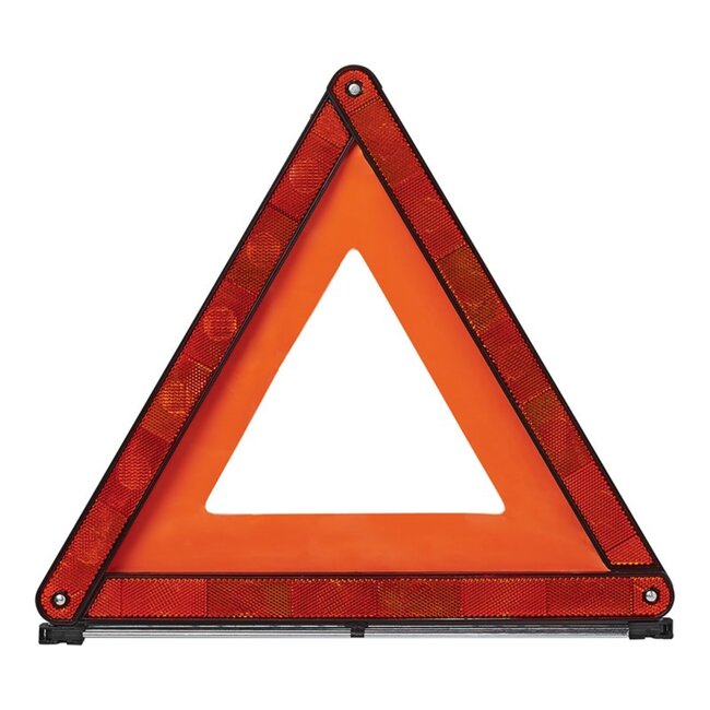 ProPlus Compacte gevarendriehoek - reflecterend - E-gekeurd - eenvoudig op te zetten