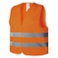 ProPlus Reflecterend veiligheidsvest - neon oranje - one size - klittenbandsluiting