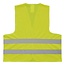 ProPlus Reflecterend veiligheidsvest - geel - one size - klittenbandsluiting