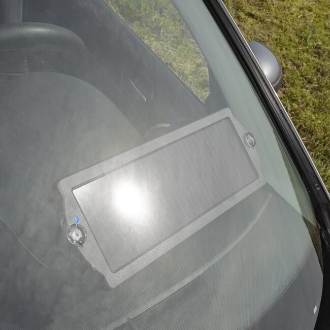 ProPlus Solar druppellader - 12 Volt - 1.5 Watt - Milieuvriendelijk - Onderhoudsvrij