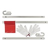 Pro Plus Sleepstang Set - 2 Ton - 180 cm - Zilver Pro Plus Sleepstang Set - 2 Ton - 180 cm - Zilver