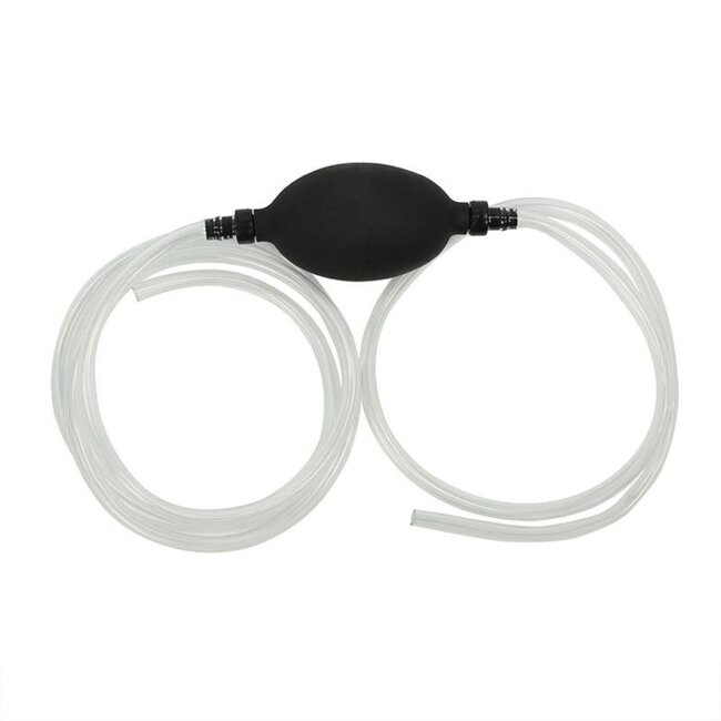 ProPlus Hevelpomp met slang - kunststof - 180 cm - transparant/zwart - niet geschikt voor benzine