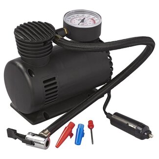 Pro Plus Mini - Luchtcompressor met Manometer -12 Volt