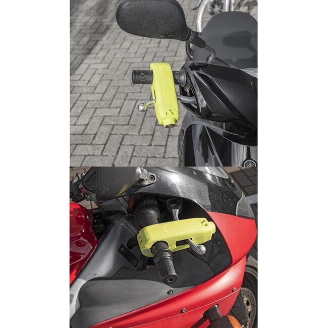 ProPlus Handremslot voor motorfiets en scooter - Inclusief 2 sleutels - Compact en weerbestendig