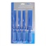ProPlus Schraper set kunststof - 4 delig - slagvast nylon - diverse breedtes