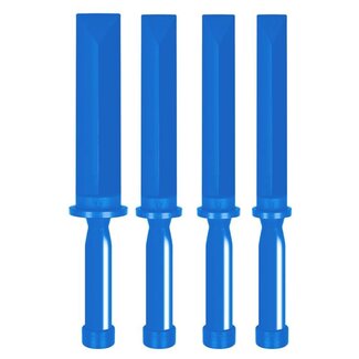 ProPlus Schraper set kunststof - 4 delig - slagvast nylon - diverse breedtes ProPlus Schraper set kunststof - 4 delig - slagvast nylon - diverse breedtes