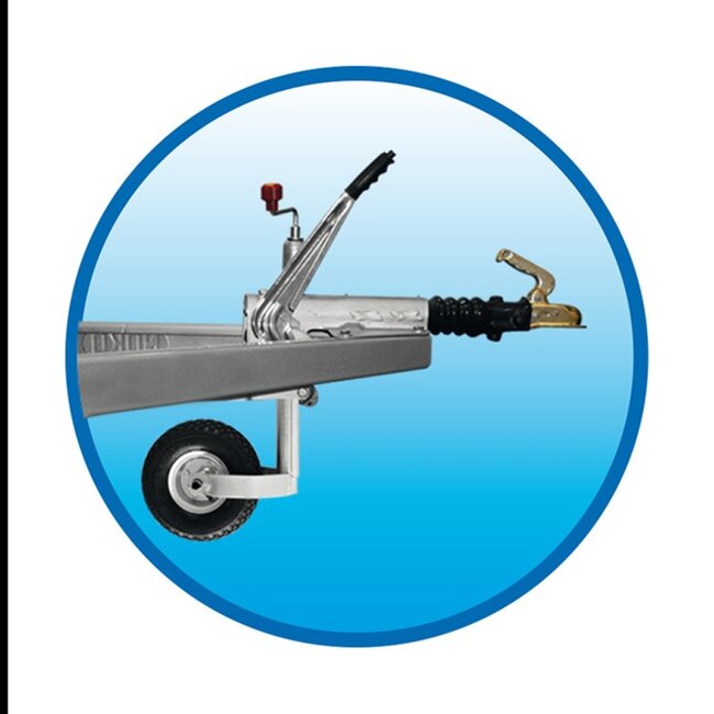 ProPlus Beschermhoes voor dissel en caravankoppeling - universele maat - waterdicht en vuilafstotend