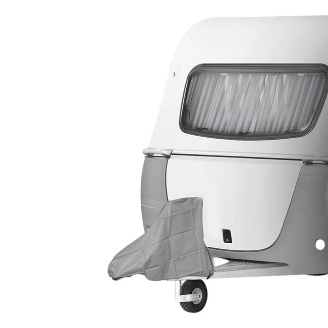 ProPlus Beschermhoes voor dissel en koppeling - vocht- en vuilbestendig - universele pasvorm - met sluitkoord