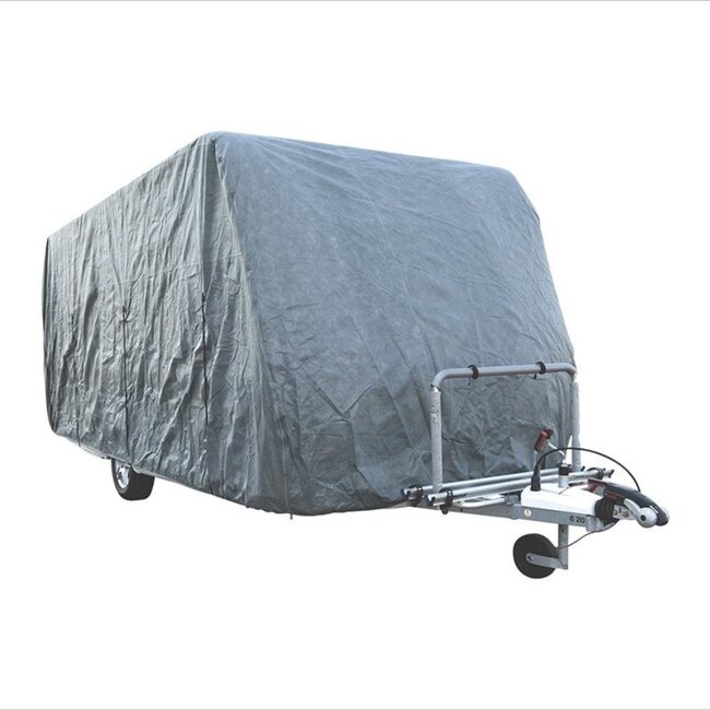 ProPlus Luxe caravanhoes - 4-laags SFS-stof - 427-518 x 250 x 220 cm - Ademend en waterdicht