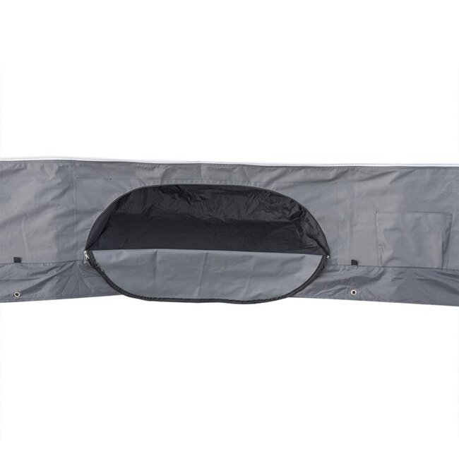 ProPlus Tochtstrook met opbergvakken - 50 x 580 cm - voor caravans - inclusief opbergtas