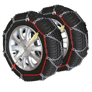 ProPlus Sneeuwkettingen - Ø 9 mm - Handmatige spanner - 2 stuks - Zilver - Staal