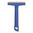 Pro Plus IJskrabber met Messing Blad - 17 cm - Blauw