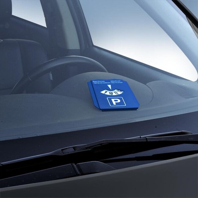 ProPlus Parkeerschijf met ijskrabber en winkelwagenmuntjes - 4-talig - 11,8 x 15,4 cm