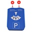 ProPlus Parkeerschijf met ijskrabber en winkelwagenmuntjes - 4-talig - 11,8 x 15,4 cm