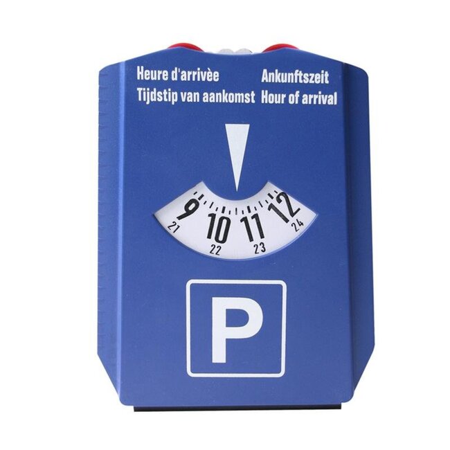 ProPlus Parkeerschijf met ijskrabber en winkelwagenmuntjes - 4-talig - 11,8 x 15,4 cm