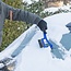 ProPlus Sneeuwborstel met ijskrabber - ergonomische handgreep - compact - extra sterke borstelharen - 37 cm