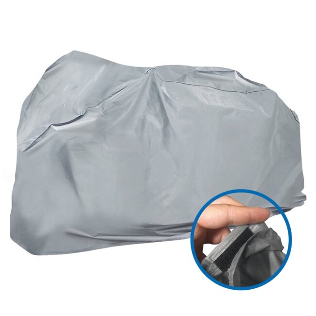 ProPlus Fietsbeschermhoes - Waterafstotend - Ademend - Lichtgewicht - 200x110x40 cm - Grijs