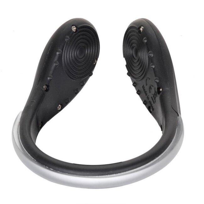 ProPlus LED schoenclip - rood - 2 stuks - verhoogde zichtbaarheid - weersbestendig