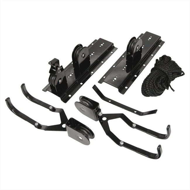 ProPlus Fietslift voor plafond - Ruimtebesparend - Tot 4 meter hoogte - Max. 20 kg - Inclusief bevestigingsmateriaal