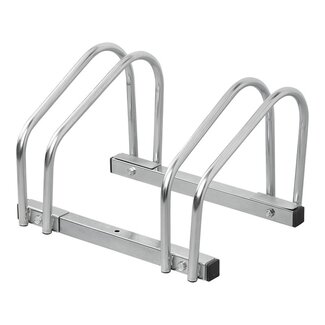 ProPlus Fietsenrek voor 2 fietsen - vloer- en wandmontage - hoogwaardig staal - ruimtebesparend ProPlus Fietsenrek voor 2 fietsen - vloer- en wandmontage - hoogwaardig staal - ruimtebesparend