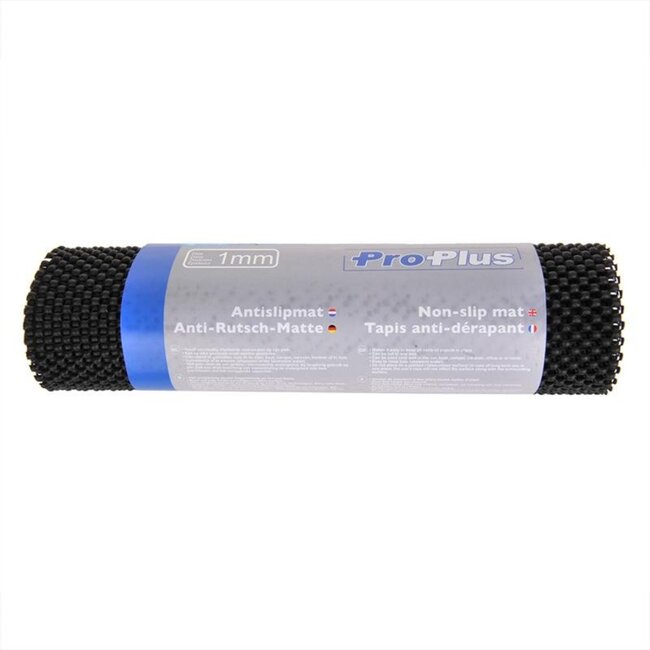 ProPlus Anti-slipmat - 150 x 30 cm - Op maat te snijden - Zwart - 1 mm dik